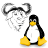Logos GNU et Linux